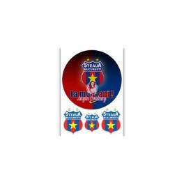 Imagine Comestibila " Fotbal42 STEAUA BUCURESTI " - Anyta Cooking