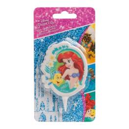 Lumânare pentru zi de naștere – PRINȚESA ARIEL 2D – 7,5 CM - Dekora - Anyta Cooking