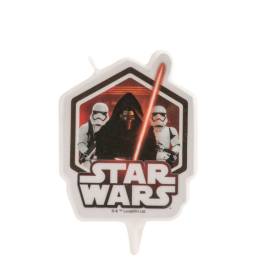 Lumânare pentru zi de naștere – STAR WARS  2D – 7,5 CM - Dekora