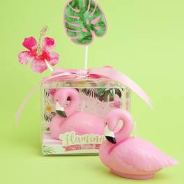 Lumânare Tort 3D -Flamingo - Anyta Cooking