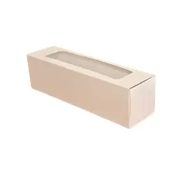 Cutie pentru macarons / fursecuri ALBA - 5x18x5 cm - Anyta Cooking