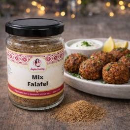 Mix de condimente PREMIUM – 100% Natural – pentru Falafel 70g – Anyta Cooking