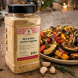 Mix pentru legume la grătar 500g – Mix de condimente PREMIUM – 100% Natural - Anyta Cooking