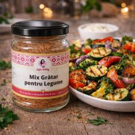 Mix pentru legume la grătar 90g – Mix de condimente PREMIUM – 100% Natural - Anyta Cooking