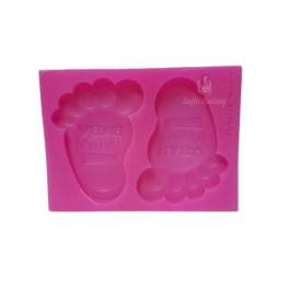 Mulaj din silicon - 2 Picioare - 5,5 x 7,5 cm - Cesil