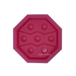 Mulaj din silicon - Hexagon model Pop It – 6 cm - Cesil