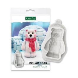 Mulaj din silicon - POLAR BEAR - 7,1 cm - Katy Sue - Anyta Cooking