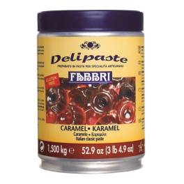 Pastă concentrată aromatizantă-Delipaste-CARAMEL-1.5 kg-FABBRI