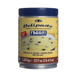 Pastă concentrată aromatizantă-Delipaste-ROM MALAGA -1.5 kg-FABBRI