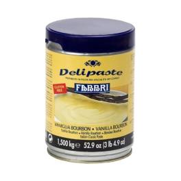 Pastă concentrată aromatizantă-Delipaste-VANILIE BOURBON-1.5 kg-FABBRI