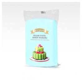 Pastă de zahăr (Fondant)  - ALBASTRU DESCHIS - 1kg - VIZYON