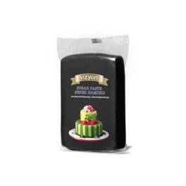 Pastă de zahăr (Fondant) - NEGRU - 1kg - VIZYON