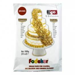 Pastă de zahăr (Fondant) pentru acoperire, decor și flori - MARO - 1KG - FODEKOR