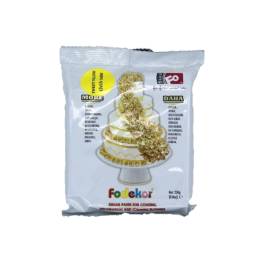 Pastă de zahăr (Fondant) pentru acoperire, decor și flori - TWEETY GALBEN - 1KG - FODEKOR