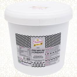 Pastă de zahăr (Fondant) Premium- Alb-7 kg- Shantys