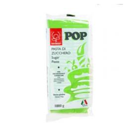 Pastă de zahăr (Fondant)pt acoperit și decor- VERDE(Fara Gluten si Vegan)  - 1KG - MODECOR