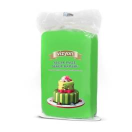 Pastă de zahăr (Fondant) - VERDE DESCHIS - 1kg - VIZYON