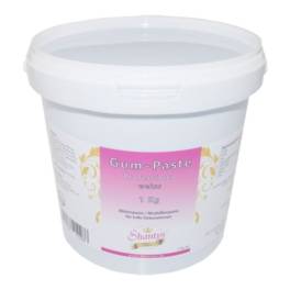Pastă de zahăr - Gum Paste ( pentru flori ) -Alb-1kg- Shantys 