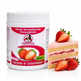 Pasta Concentrata Aromatizanta cu aroma - CAPSUNI - 1 kg - Anyta Cooking