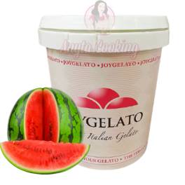 Pasta concentrata aromatizanta -JOYPASTE - ANGURIA-PEPENE ROSU , 1,2 kg - Irca