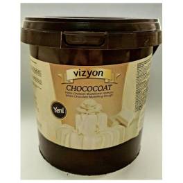 Pasta de modelaj cu ciocolata alba,1kg - Vizyon
