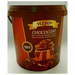 Pasta de modelaj cu ciocolata neagra,1kg - Vizyon