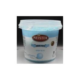 Pasta de Zahar (Fondant) - ALBASTRU DESCHIS (Baby Blue) - 1 kg - Meister