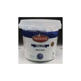 Pasta de Zahar (Fondant) - ALBASTRU INCHIS - 1 kg - Meister - Anyta Cooking