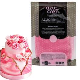 Pasta de Zahar Fondant Elite 3in1 (Acoperit,Modelare,Flori) - ROZ - 1kg - AzuCren