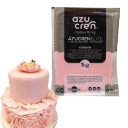 Pasta de Zahar Fondant Elite 3in1 (Acoperit,Modelare,Flori) - ROZ BEBE - 1kg - AzuCren