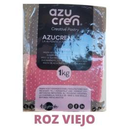 Pasta de Zahar Fondant Elite 3in1 (Acoperit,Modelare,Flori) - ROZ VIEJO - 1kg - AzuCren
