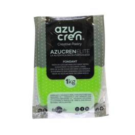 Pasta de Zahar Fondant Elite 3in1 (Acoperit,Modelare,Flori) - VERDE LECHUGA - 1kg - AzuCren
