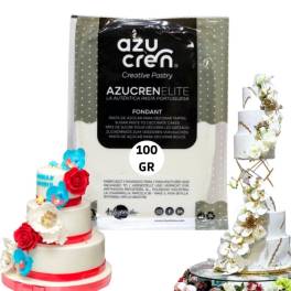 Pasta de Zahar Fondant Elite 3in1 (Flori,Acoperit,Modelare) - ALB - 100 gr - AzuCren