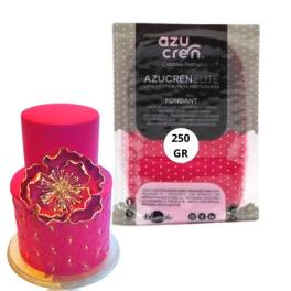 Pasta de Zahar Fondant Elite 3in1 (Flori,Acoperit,Modelare) - ROZ APRINS - 250 gr - AzuCren