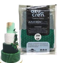Pasta de Zahar Fondant Elite 3in1 (Flori,Acoperit,Modelare) - VERDE ACEBO - 250 gr - AzuCren