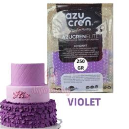 Pasta de Zahar Fondant Elite 3in1 (Flori,Acoperit,Modelare) - VIOLET - 250 gr - AzuCren