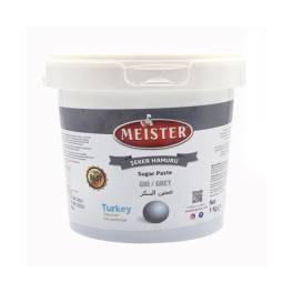 Pasta de Zahar (Fondant) - GRI - 1 kg - Meister - Anyta Cooking