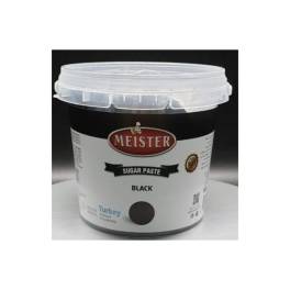 Pasta de Zahar (Fondant) - NEGRU - 1 kg - Meister
