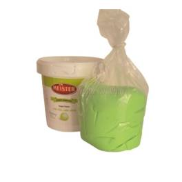 Pasta de Zahar (Fondant) - VERDE DESCHIS - 1 kg - Meister