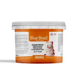 Pasta de Zahar  – PORTOCALIU - 1 kg - Blue Bead - Anyta Cooking 