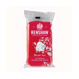Pasta modelare flori-ROSU-250 gr-Renshaw