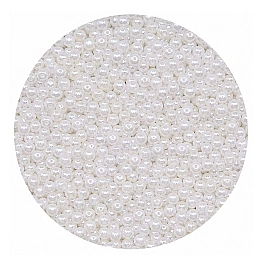 Perle / Perlute din zahar 2mm - Alb Perlat / White - 1kg - Pastry Colours