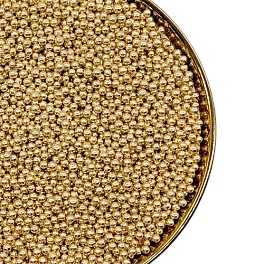 Perle / Perlute din zahar 4mm - Auriu / Gold - 65g - Pastry Colours