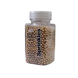 Perle / Perlute din Zahar Auriu - Nr 1 - 100g - Dr. Gusto