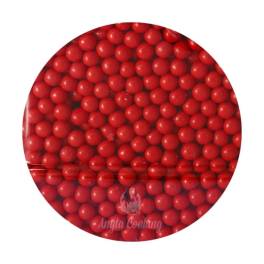 Perlute din Zahar 4 mm - Rosu - 1kg - Dr Gusto