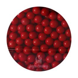 Perlute din Zahar 8 mm - Burgundy - 1kg - Dr Gusto