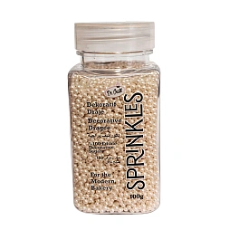 Perlute din Zahar micro - Alb Sidef / White - 100 gr - Dr Gusto 