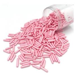 Pink Pearlescent Rods - 90 gr - Happy Sprinkles