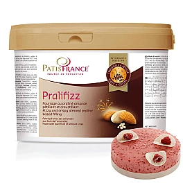 Umplutura cu praline de migdale, particule efervescente si textură crocanta - PRALIFIZZ 2 kg - Patis France