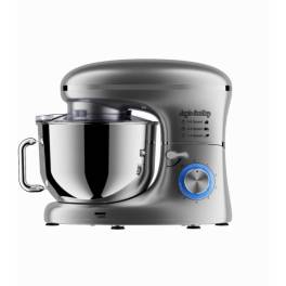 Robot de Bucătărie Mixer cu bol de 6.2 L - 1500W - Gri - Anyta Cooking
